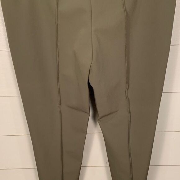Lafayette 148 Gramercy Pants olive green color size 14 office business casual - Picture 9 of 11